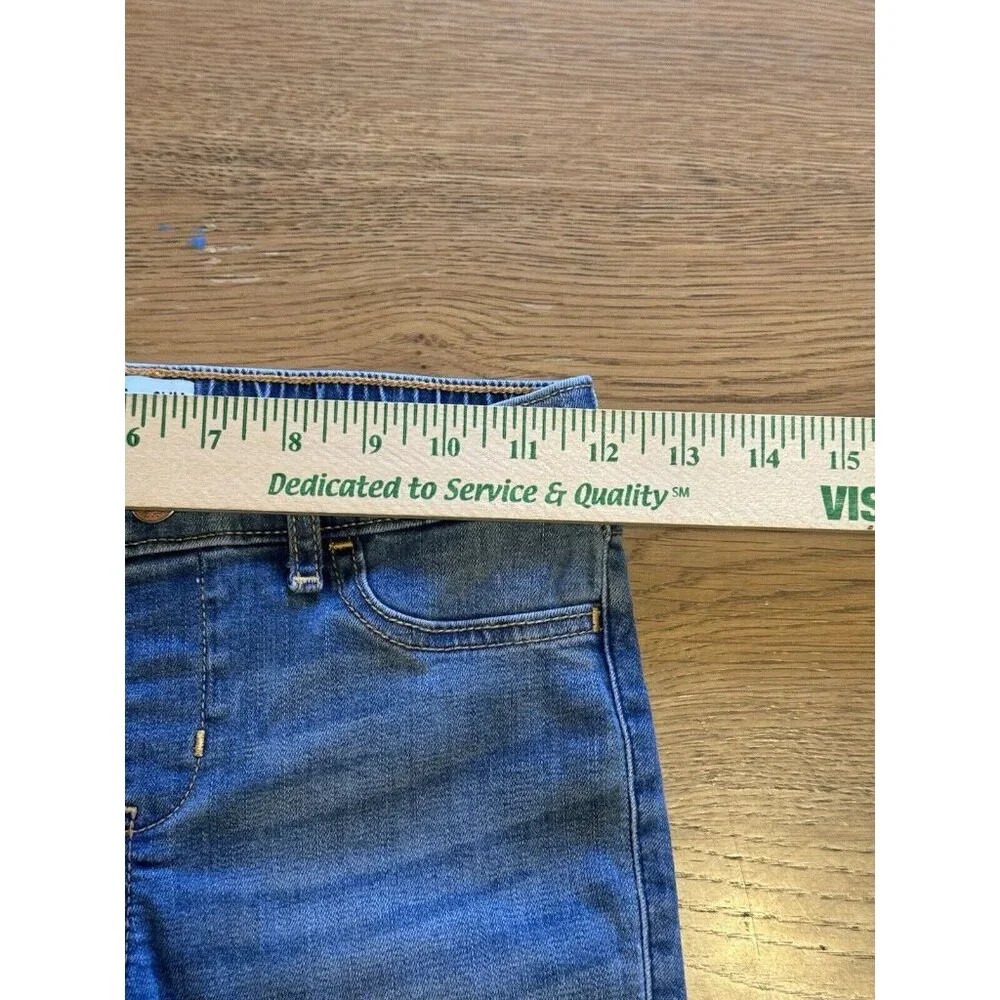 Abercrombie Kids Mid Rise Pull On‎ Jean Legging Blue Girls Size Slim 11/12 Youth